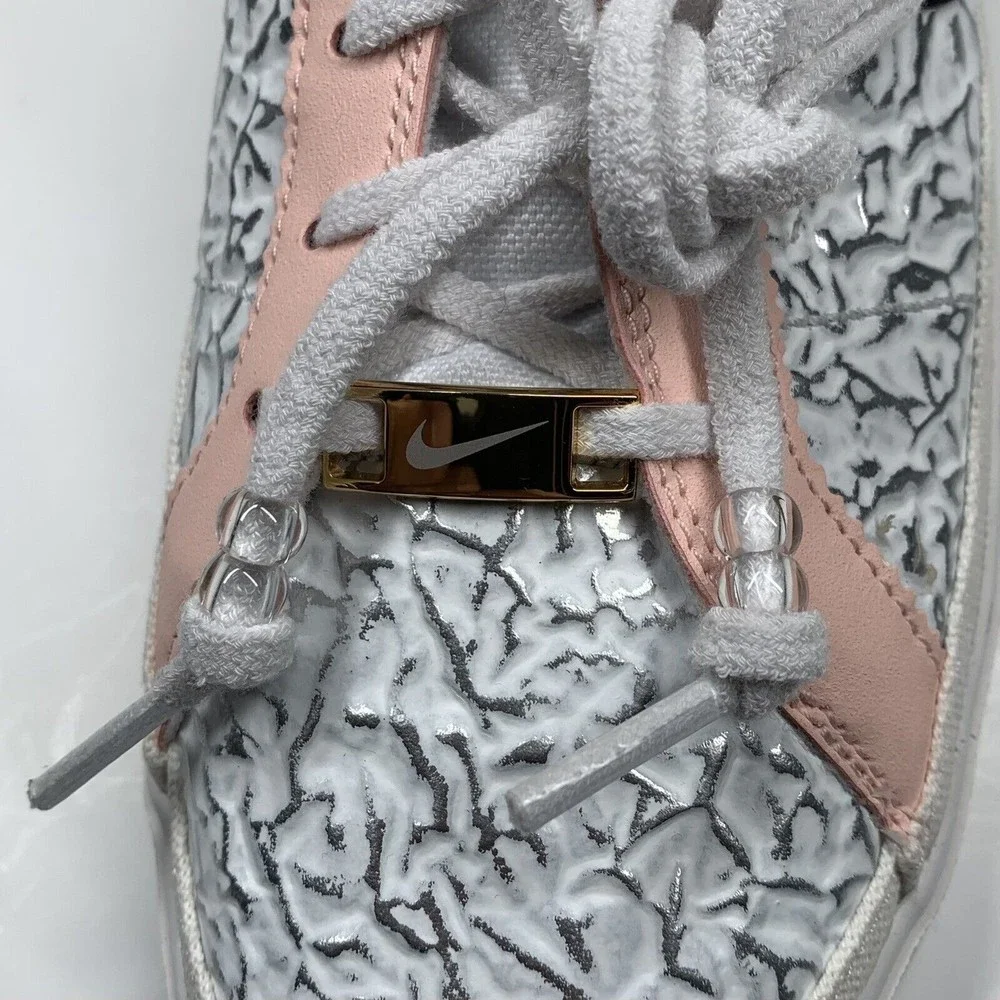 Nike Court Legacy SDC White Pink Silver Serena Williams Womens 9.5 DJ1454-100 - Picture 7 of 10